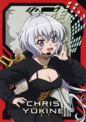 【中古】クリアポスター A3クリアポスター 雪音クリス(描き下ろしイラスト) 「戦姫絶唱シンフォギアXV POP UP SHOP」