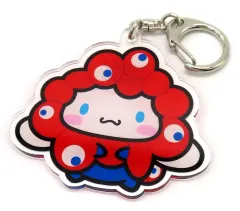 【中古】キーホルダー シナモロール(会場限定カラー/立ち) ミャクミャクなりきりアクリルキーホルダー 「ミャクミャク×サンリオキャラクターズ EXPO2025」