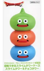 【中古】小物入れ・マルチケース・缶ケース スライムタワー AM 回転できるスライムタワーケース スライムタワー＆チョコタワー 「ドラゴンクエスト」