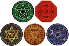【中古】雑貨 全5種セット 「召喚魔法陣 オーバルマット」