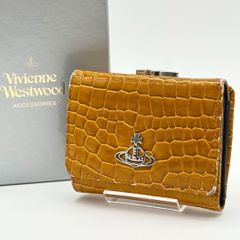 希少✨ Vivienne Westwood 二つ折財布 がま口 エンボス オーブ - メルカリ