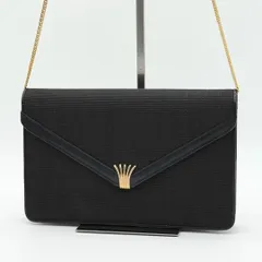 【良品】horse hair ショルダーバッグ フラップバッグ フォーマル 黒色