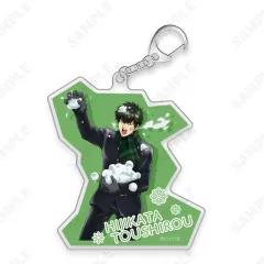 【中古】キーホルダー 4.土方十四郎(ゆきがっせん!) アクリルキーホルダー 「3年Z組銀八先生」