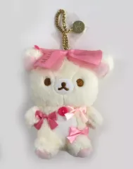 【中古】ぬいぐるみマスコット・ぬいぐるみバッジ コリラックマ(リボン/ピンク) バッグチャーム 「リラックマ×Maison de FLEUR」