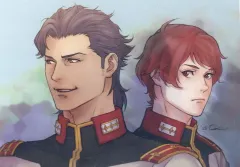 【中古】キャラカード ケネス・スレッグ＆レーン・エイム キャラクターデザイン：恩田尚之描き下ろしイラストカード 「機動戦士ガンダム 閃光のハサウェイ キルケーの魔女」 1週目入場者プレゼント