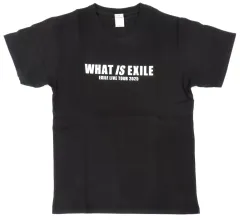 【中古】Tシャツ EXILE ツアーTシャツ ブラック Sサイズ 「EXILE LIVE TOUR 2025 “WHAT IS EXILE”」