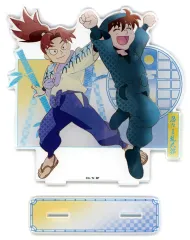 【中古】アクリルスタンド・アクリルパネル 土井半助＆山田利吉 集合アクリルスタンド 「忍たま乱太郎」