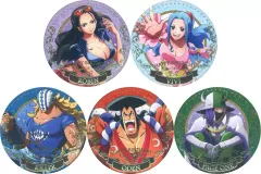 【中古】バッジ・ピンズ 全5種セット 「ワンピース バースデージュエリー缶バッジ 2月(2023)」