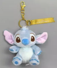 【中古】ぬいぐるみマスコット ステッチ プラッシュキーチェーン 「ディズニー」 ディズニーフラッグシップ東京限定