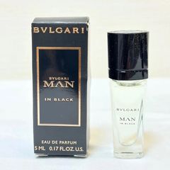 BVLGARI MAN IN BLACK 香水 5ml - メルカリ