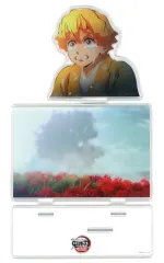 【中古】アクリルスタンド・アクリルパネル 我妻善逸B 第三期 場面写そのままアクリルスタンド 「劇場版 鬼滅の刃 無限城編 第一章 猗窩座再来×ufotable Cafe×マチ★アソビCAFE 決戦の火蓋を切る-第3期- 善逸vs獪岳 各所での戦い-その弐-」