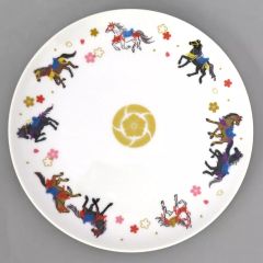 【中古】皿・ボウル へし切長谷部 馬九行久 皿 「刀剣乱舞-ONLINE-」