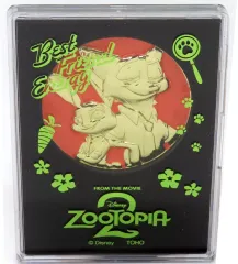 【中古】置物・装飾品 ジュディ・ホップス＆ニック・ワイルド メダル 「ズートピア2」
