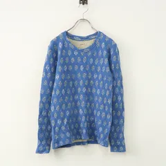 キャピタル KAPITAL ジャガードクルーネックプルオーバー 0（XS)＼ライトブルー ウールコットン ニット【2400014884692】のサムネイル