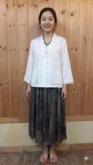 * レーヨン 部屋着 トップス ジャケット (新品)*