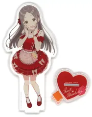 【中古】アクリルスタンド・アクリルパネル 倉本千奈 スタンド付きビッグアクリルプレート～スウィートストロベリー～vol.1 「学園アイドルマスター」