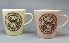 【中古】マグカップ･湯のみ ダヤン(ピンク×イエロー) マグカップセット 「わちふぃーるど(Wachfield)」