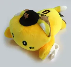 【中古】ぬいぐるみマスコット・ぬいぐるみバッジ 吉川尚輝#2(読売ジャイアンツ) ナオキツネ 肩乗りマスコット 「オフィシャルファンクラブ CLUB GIANTS」 2023年ポイント交換景品