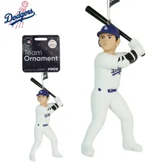 ロサンゼルス ドジャース 公式 グッズクリスマスツリーオーナメント 大谷翔平 バッティングFOCO DODGERS TEAM OHTANI BATTINGオフィシャルグッズ ロゴ LA DODGERS 雑貨インテリア MLB 大谷 翔平 ギフト カーアクセ プのサムネイル