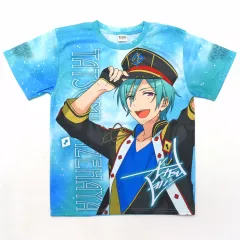 【中古】衣類 風早巽 フルグラフィックTシャツ ターコイズ フリーサイズ 「あんさんぶるスターズ!」