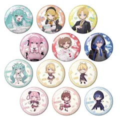 【中古】バッジ・ピンズ 全12種セット 「VOCALOID トレーディング大きめホログラム缶バッジ コンセプトカフェver.」