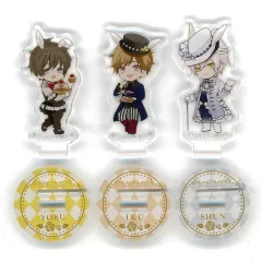 【中古】アクリルスタンド・アクリルパネル 長月夜＆神無月郁＆霜月隼 ちゅあスタ ミニチュアアクリルスタンド3種セットD 「ツキウタ。劇場版 RABBITS KINGDOM THE MOVIE」 第5弾アニメイト/TSUKIPRO SHOP in HARAJUK