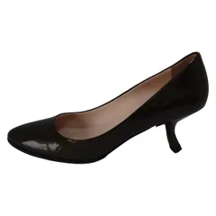 PRADA(プラダ) パンプス 36 レディース - カーキ アウトソール張替済 レザー