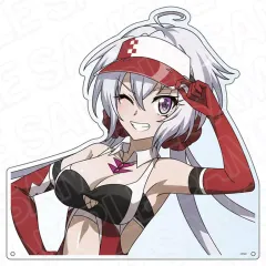 【中古】アクリルスタンド・アクリルパネル 雪音クリス SYMPHOGEAR RACING ver. 特大ダイカットアクリルボード 「戦姫絶唱シンフォギアXV ポップアップストア」