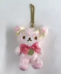 【中古】ぬいぐるみマスコット・ぬいぐるみバッジ リラックマ(リボン/ピンク) バッグチャーム 「リラックマ×Maison de FLEUR」