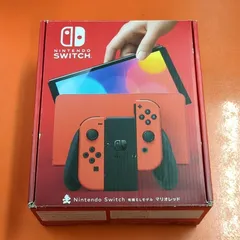 ■Nintendo Switch本体　有機ELモデル　マリオレッド　HEG-001　ニンテンドースイッチハード　箱付き　動作確認済み