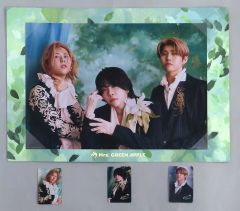 [중고] 잡화 Mrs. GREEN APPLE 비주얼 보드 & 포토 카드 (3 장 세트) [이치 반 쿠지 Mrs. GREEN APPLE] 마지막 원상