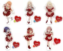 【中古】アクリルスタンド・アクリルパネル 全6種セット スタンド付きビッグアクリルプレート～スウィートストロベリー～vol.2 「学園アイドルマスター」