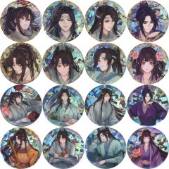 魔道祖師 公式茶屋 グリッター扉絵カンバッジ 全12種セット - メルカリ