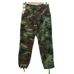 ユーエスアーミー U.S. ARMY 80S ウッドランドカモ BDU カーゴ パンツ 88年納入 メンズ  SMALL-REGULAR