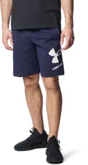 アンダーアーマー UNDER ARMOUR UA スポーツスタイル コットン ショーツ メンズ ショートパンツ 短パン ショーパン ボトムス 吸汗速乾 トレーニング ジム フィットネス 部活 チーム  1378370 410 MIDNIGHTNAVY