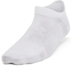 アンダーアーマー UNDER ARMOUR UA エッセンシャル ノーショー ソックス 6 足セット あんだーあーまー  1382610 100 WHITE/HALOGRAY