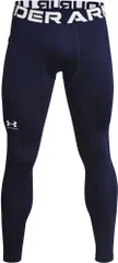 アンダーアーマー UNDER ARMOUR UA コールドギアアーマー レギンス メンズ ボトムス タイツ アンダーウェア インナー 吸汗速乾 保温 伸縮 冬 コンプレッション トレーニング 運動  1366075 410 MIDNIGHTNAVY/WHI
