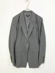 theory セオリー テーラード フォーマル Traceable Wool Etiennette Blazer ジャケット size0/グレー ■◇◎レディース