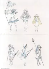 【中古】アニメムック ≪イラスト画集≫ 魔法少女まどか☆マギカ 〔新編〕 叛逆の物語 レプリカ原画セット(シークレット)