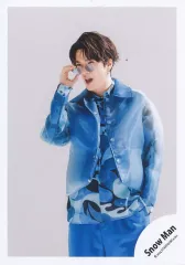 【中古】生写真(STARTO) Snow Man/深澤辰哉/膝上/シングル「BREAKOUT / 君は僕のもの」MV＆ジャケ写オフショット/公式生写真