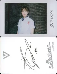 【中古】コレクションカード(男性) SEVENTEEN/HOSHI(ホシ)/横型・上半身・背景レンガ/CD「Love ＆ Letter repackage album」封入特典トレカ