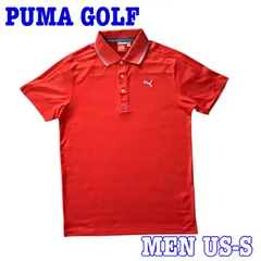 PUMA GOLF プーマゴルフ 半袖 ロゴ刺繍 速乾性 ストレッチ ポロシャツ US-S