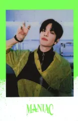 【中古】コレクションカード(男性) Stray Kids/Seungmin(スンミン)/枠白・黄緑/「Stray Kids 2nd World Tour MANIAC in Seoul」SKZOOグッズ予約特典ランダムポラロイドカード