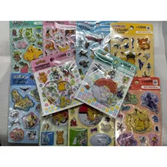 《10種類コンプリートセット》【日本未発売韓国限定】ポケモン＊シールキーホルダー