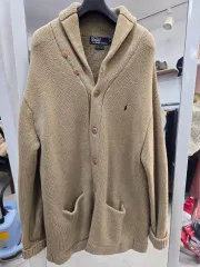 ポロ ラルフローレン ニット カーディガン ベージュ
