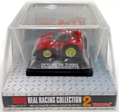 【中古】ミニカー ちびっこチョロQ SKYLINE RS TURBO SUPER SILHOUETTE #11(レッド×ブラック) 「ちびっこチョロQ リアルレーシングコレクション2」 セブンイレブン限定