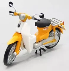 【中古】ミニカー 1/32 ホンダ スーパーカブ スタンダード(イエロー) 「スーパーカブコレクション 色替えバージョン」