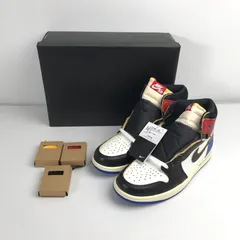 【中古美品】 NIKE×UNION×FRAGMENT DESIGN IO7847-002 AIR JORDAN 1 HIGH OG 