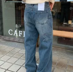 ピーナッツDAIZ MEN's LEE ウォーク カーゴ デニム