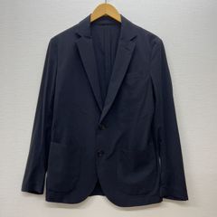 クロスクローゼット TECHWOOL ジャケットネイビー　千場　洗える クロスクローゼット TECHWOOL ジャケットネイビー 千場 洗える - メルカリ